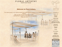 Tablet Screenshot of floralartistryofsanibel.com
